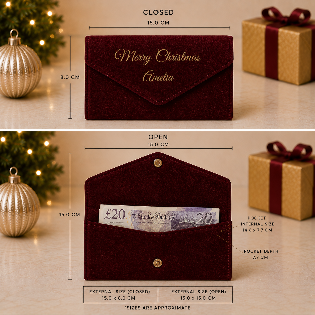 Money Gift Envelope (Multiple Colour Options)  PRE-ORDER due start August