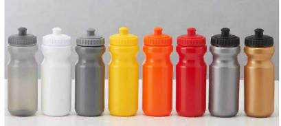 550ml Sports Bottle solid colour body