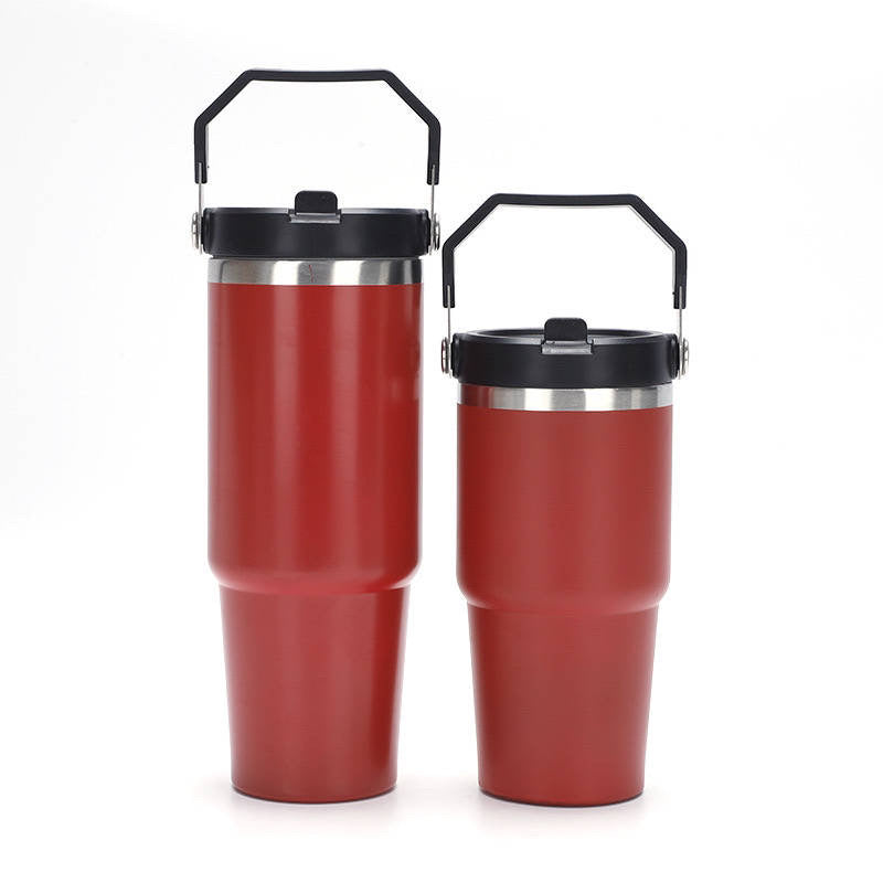 Red Stainless Steel Dupe Bottle in 20oz & 30oz