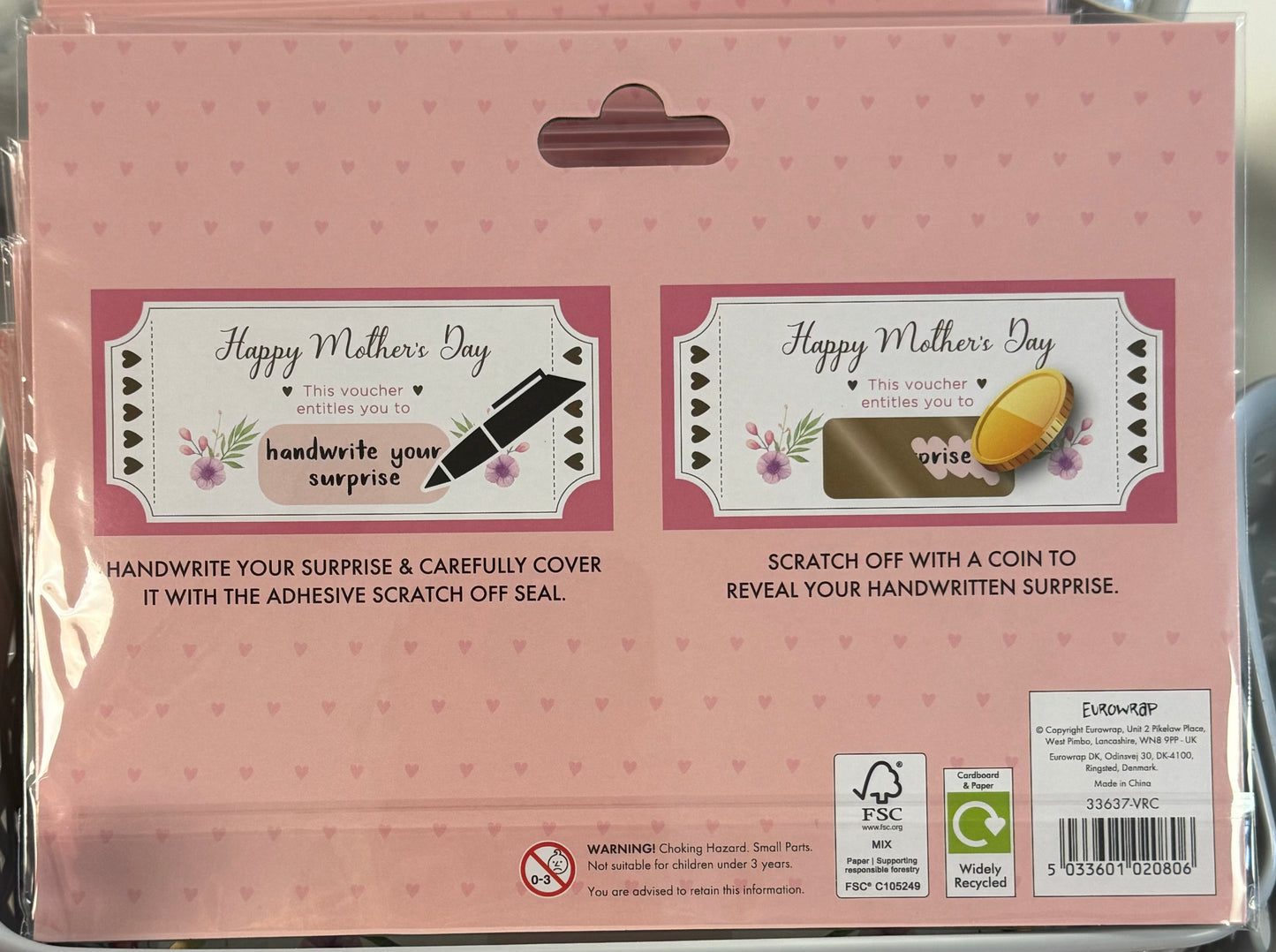 Mother’s Day Scratch & Reveal Surprise Card