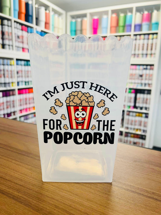 UV DTF Popcorn (Here for the popcorn)