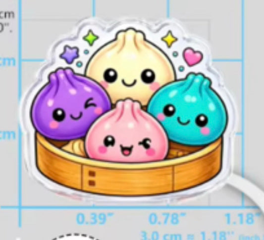 RST DESIGN Squishy and Dumpling Straw Topper PRE-ORDER due Mid July