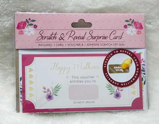 Mother’s Day Scratch & Reveal Surprise Card