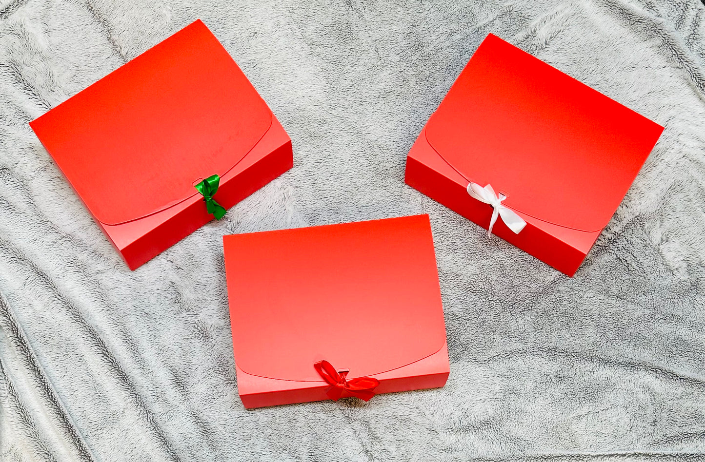 Blank Red Gift Box