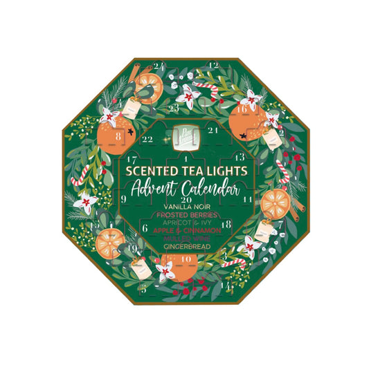 Panaroma Scented Tealights Advent Calendar Christmas Gift Set