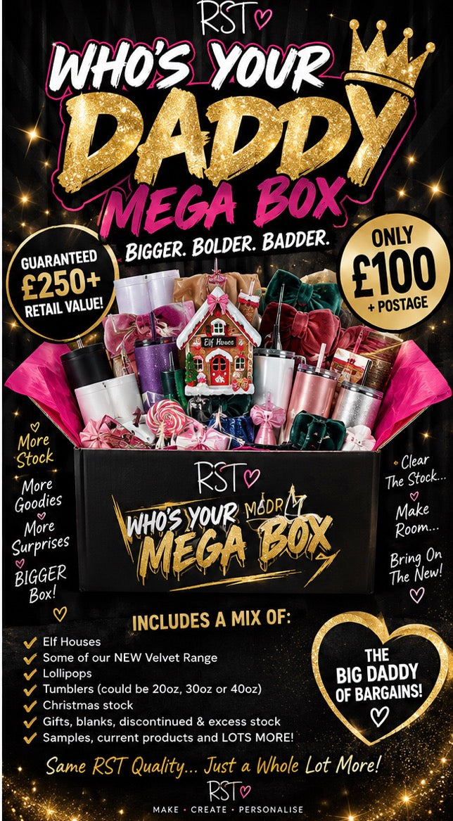 XL Mega Box & Who’s Your Daddy Mega Box (MUST ORDER SEPARATELY)