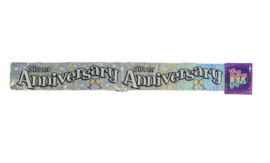 Silver Anniversary Banner