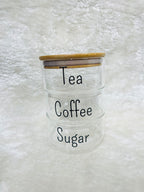 Three Tier Stacking Jar Set (with UV DTF option)