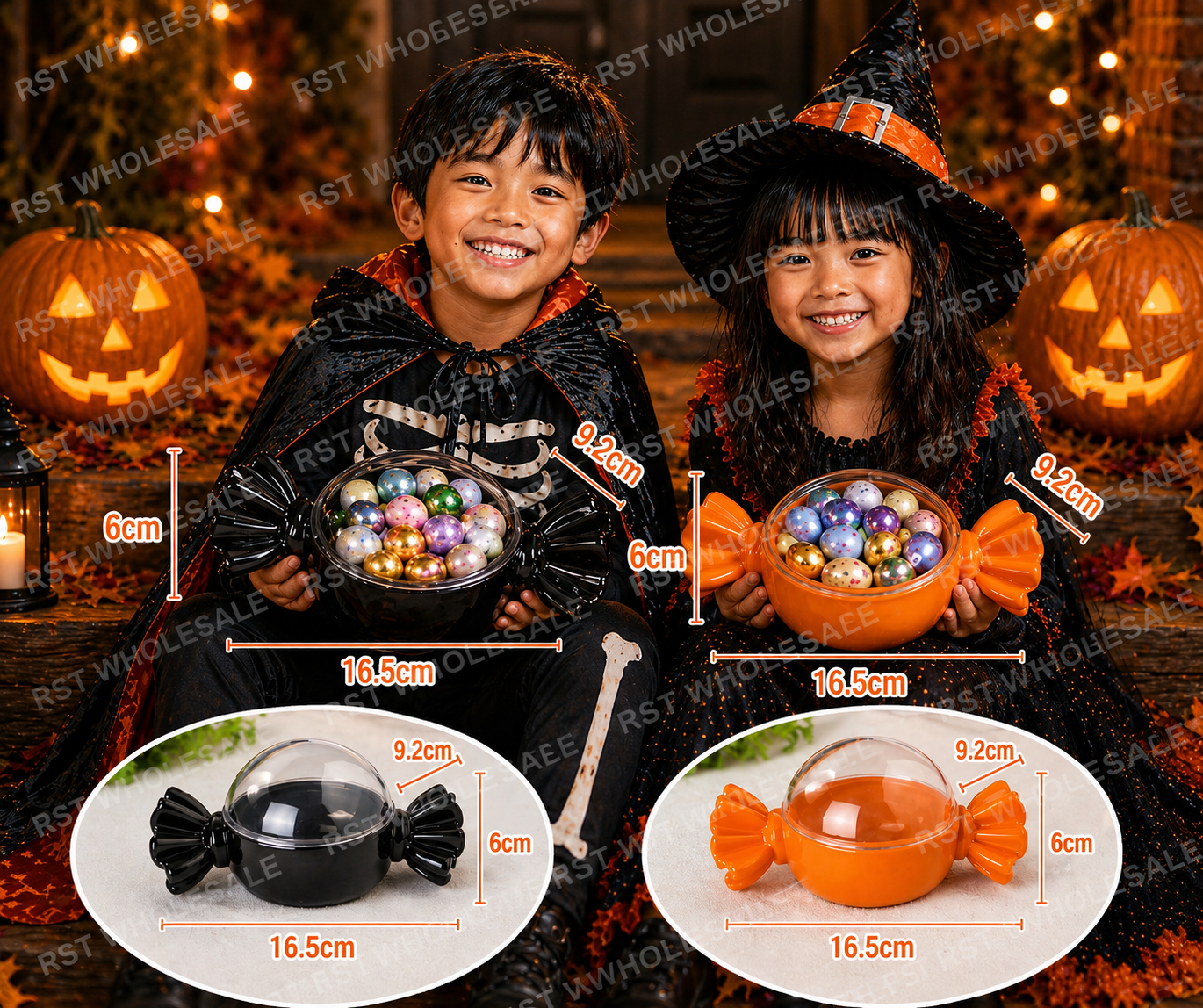 Halloween Candy Jars - in stock