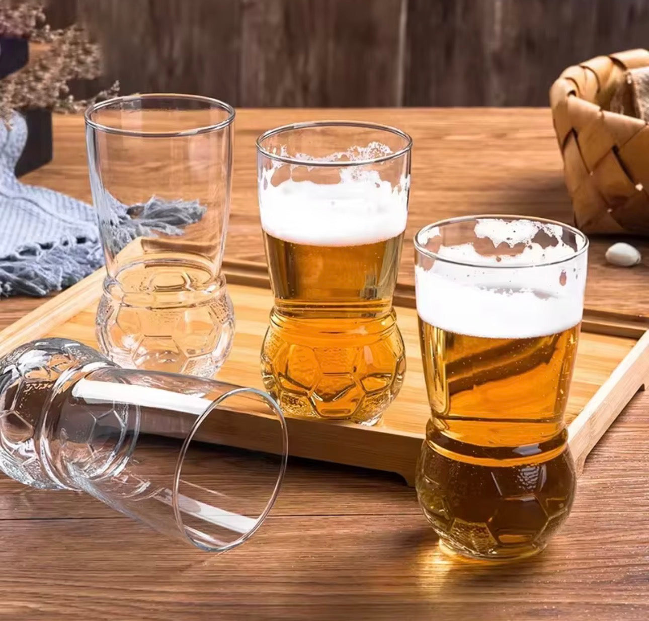 Football Glass In Stock