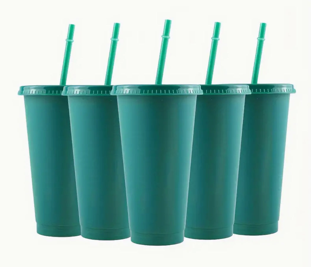 24oz Turquoise Cup