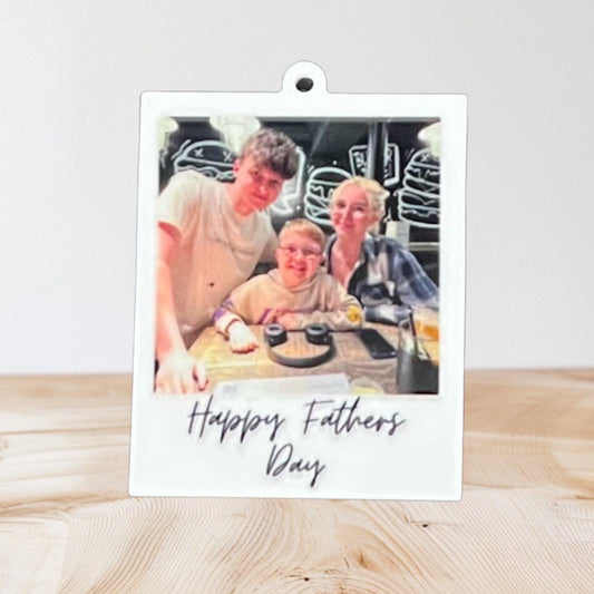 Acrylic Instant Photo Rectangle for Keyrings (Can be sublimated on) (Copy)