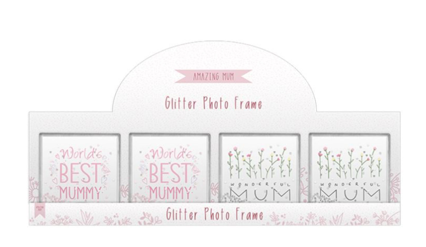 Mother's Day Glitter Photo Frame