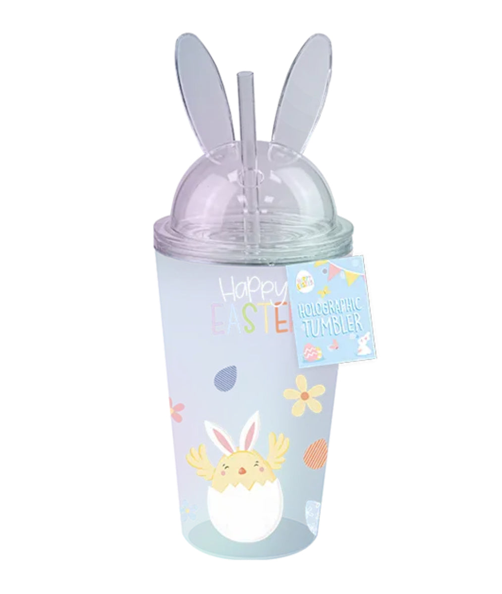 Easter Holographic Tumbler