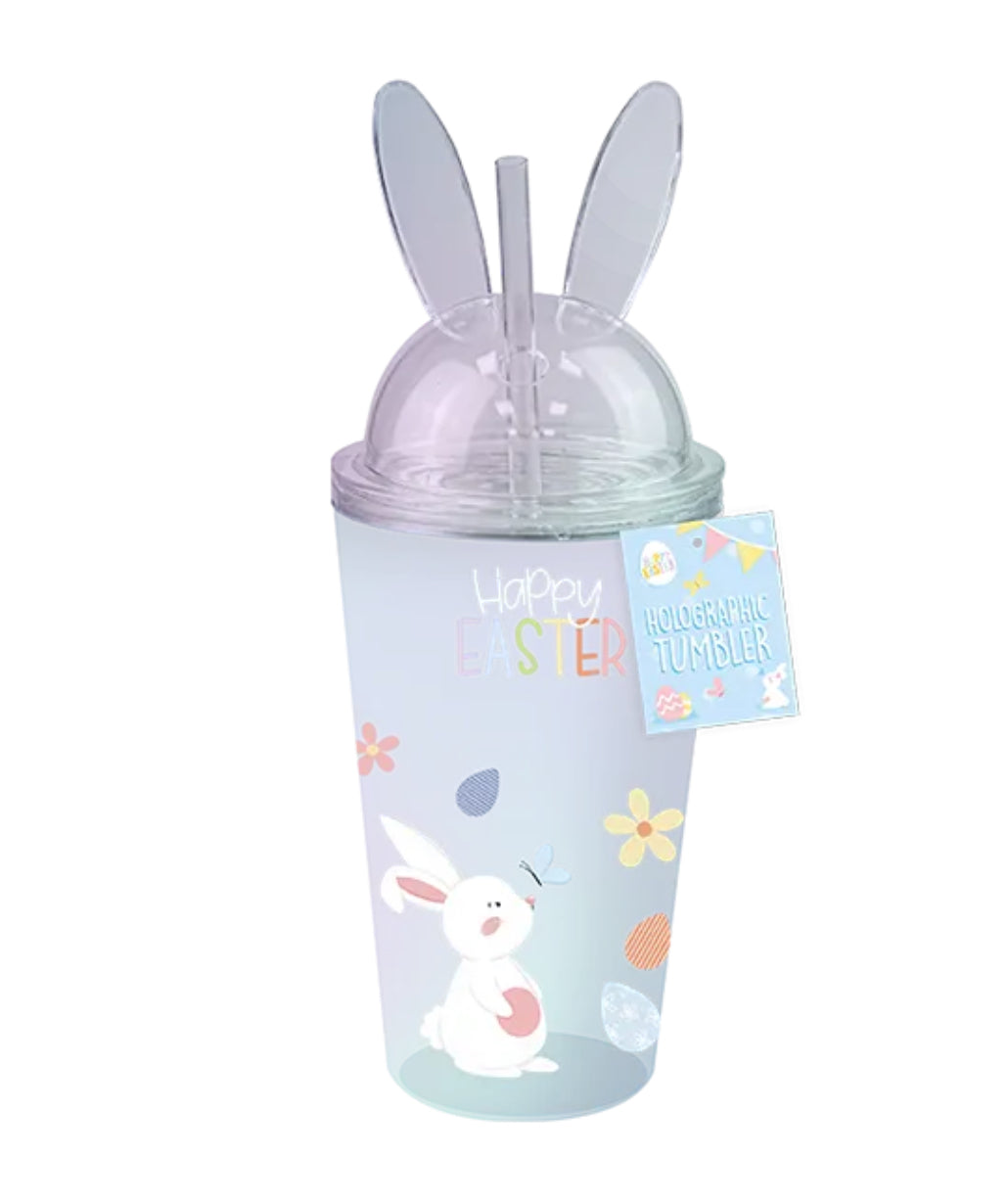 Easter Holographic Tumbler