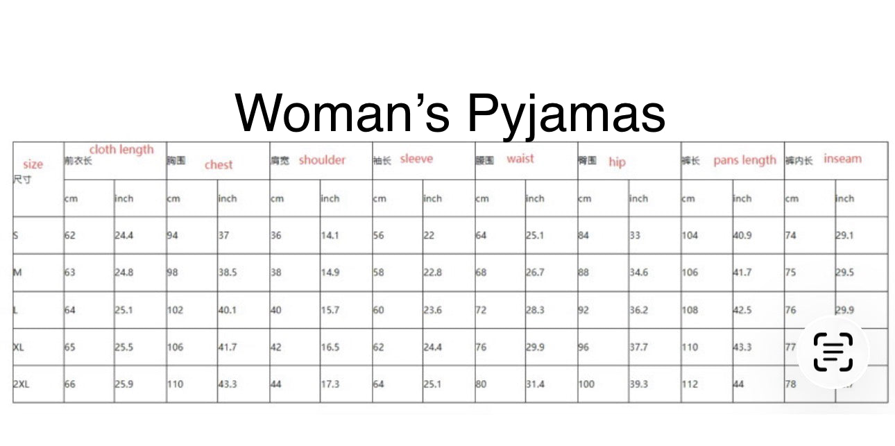North Pole Pyjamas Blank Chest (Family Sizes) - PRE-ORDER (due around October)