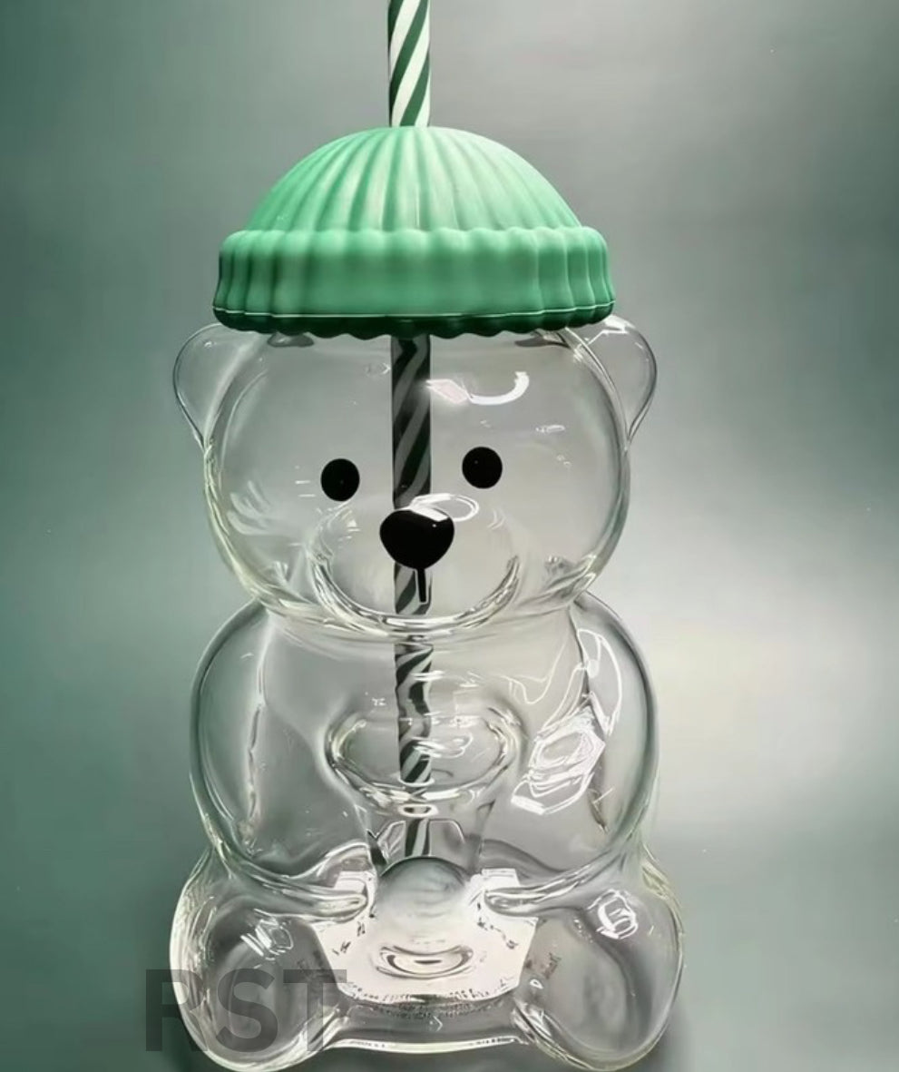 Glass Bear Tumbler Pre-Order (more colours added) New Colours added