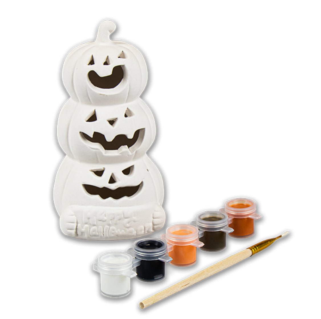 Halloween Paint Your Own Pumpkin Decoration