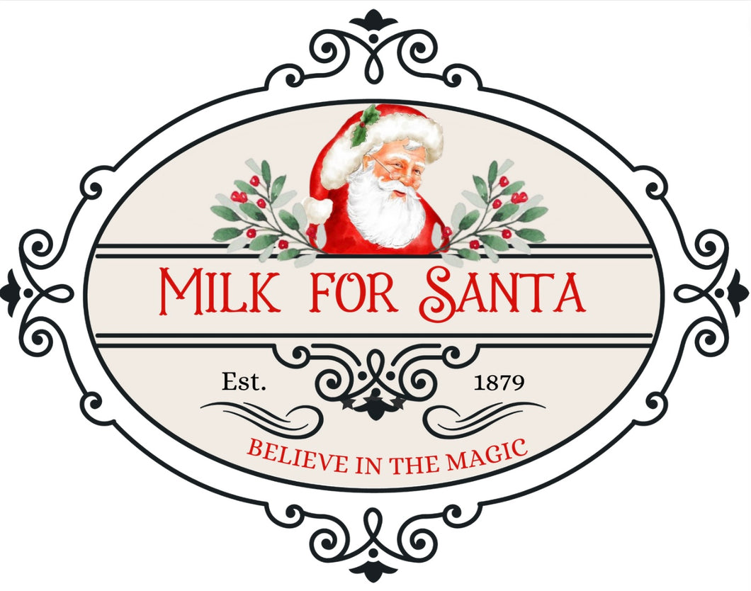 UV DTF 287 Santa’s Milk