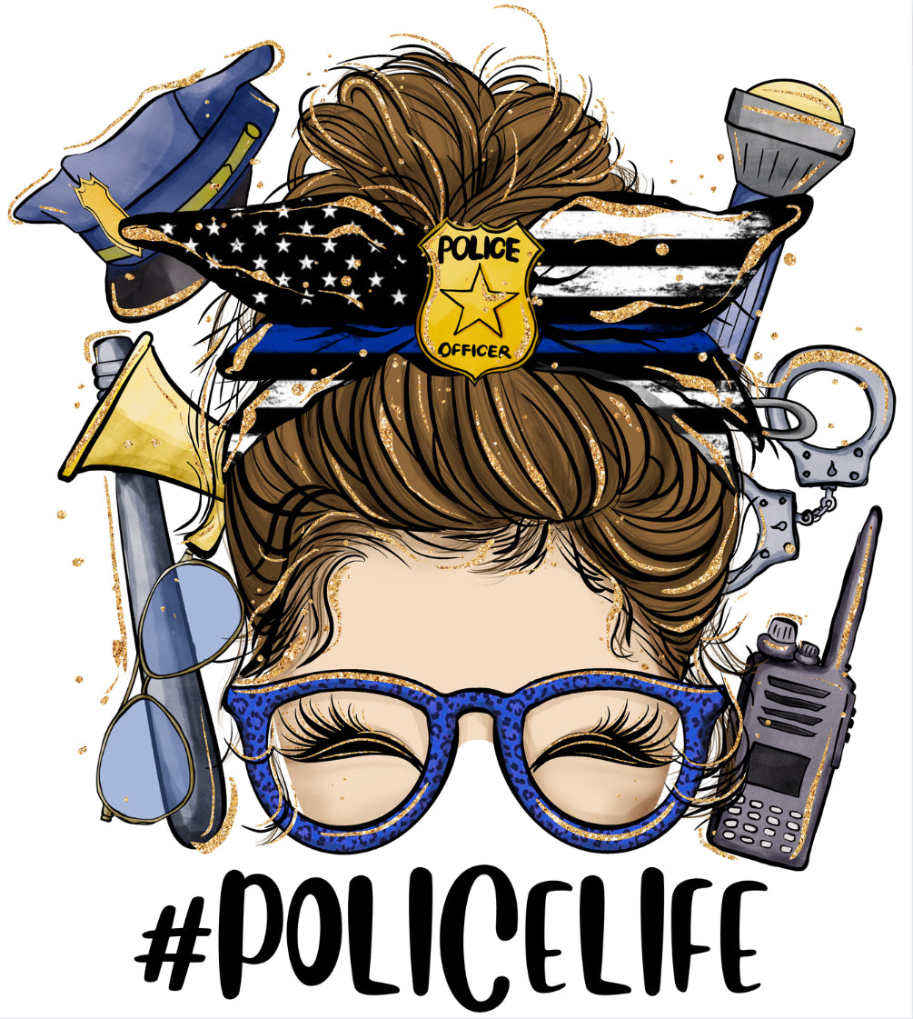 UV DTF 17 (Police Life e&f)
