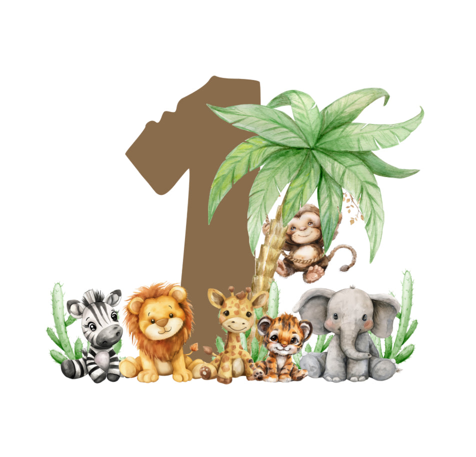 Safari Number 1-12  Digital Download (purchase separately)