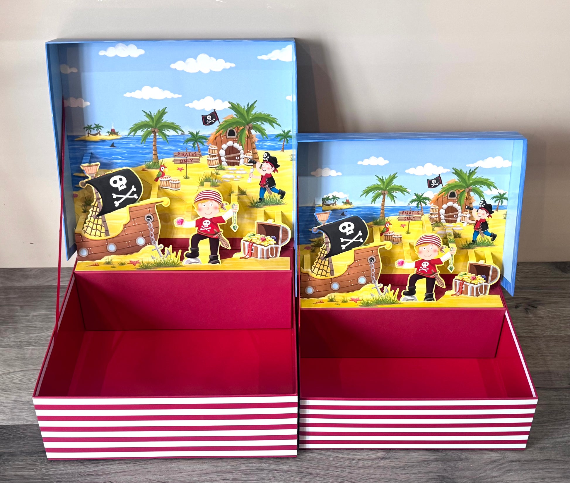 XL Pirate Boxes (set of 2)