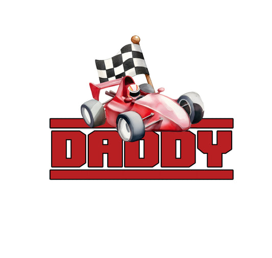 DTF (Fabric) Daddy Car