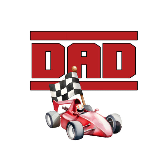 DTF (Fabric) Dad Car