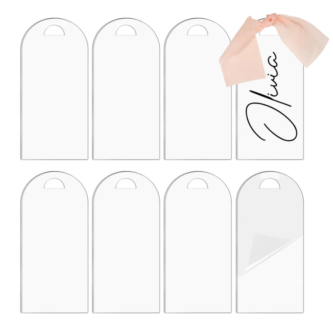 Teckwrap Clear Arch Acrylic Cards – RST Wholesale Ltd