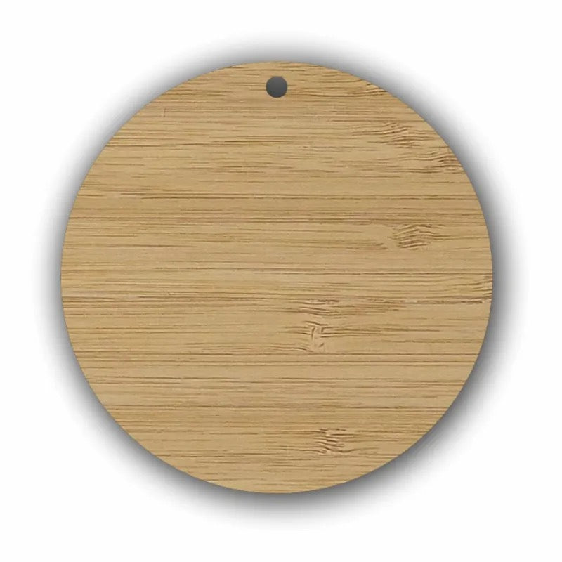 Circle with hole - Bamboo