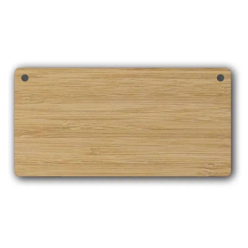 Rectangle Plaque - Bamboo
