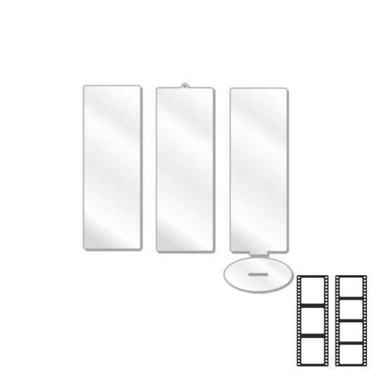 Acrylic Photo film strip Plaque (can be sublimated on)