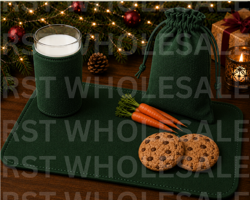 Santa’s Cookie and Milk sets  (Multiple Colour Options)  PRE-Order due September