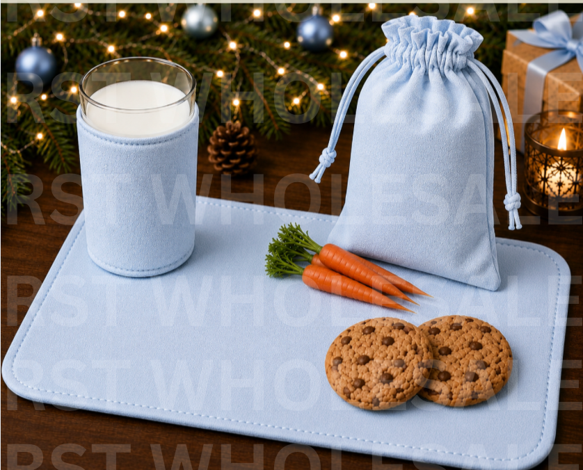 Santa’s Cookie and Milk sets  (Multiple Colour Options)  PRE-Order due September