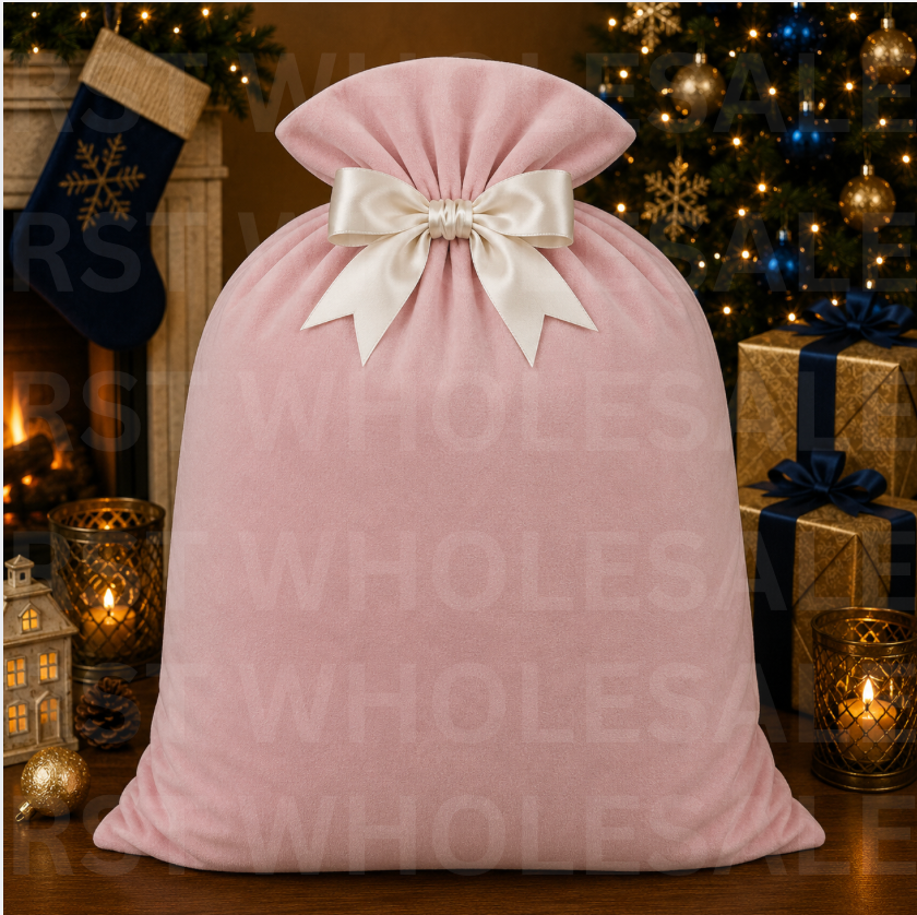 Mix pack of 20 Large Santa Sacks (Multiple Colour Options) PRE-Order due September