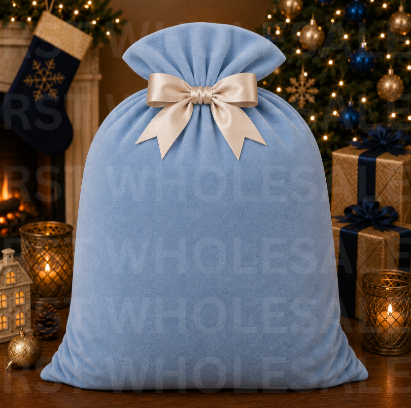 Mix pack of 20 Large Santa Sacks (Multiple Colour Options) PRE-Order due September