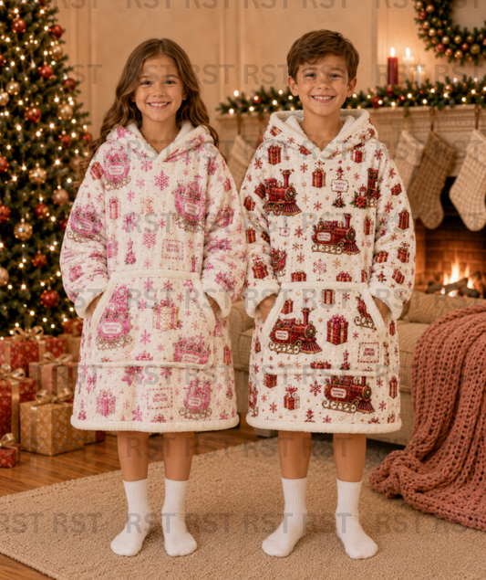 North Pole Oversize Hoodie (Family Sizes) - Pre-Order due end of October
