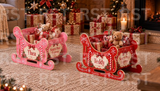 North Pole Sleigh - PRE-ORDER (due around November)