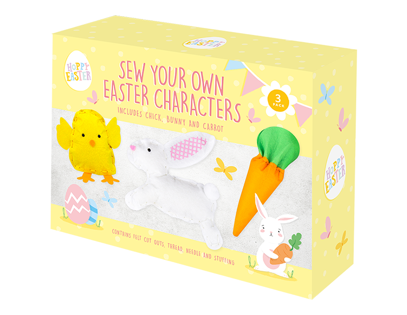 * Sew Your Own Easter Characters 3 Pack
