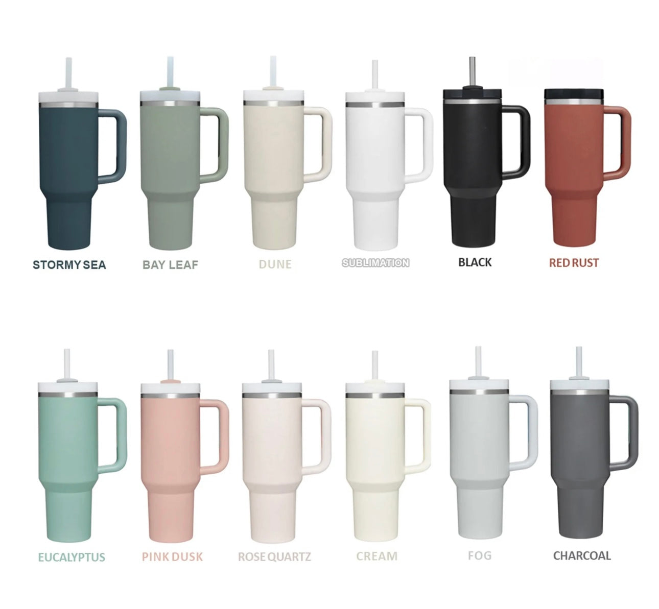 V2 40oz Dupe Tumbler With New Colours
