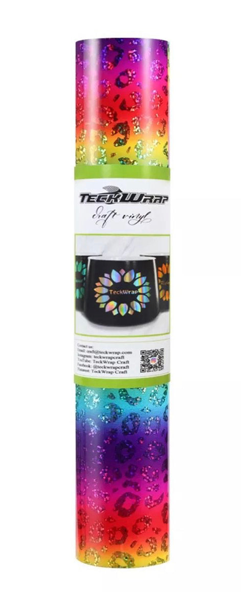 Teckwrap Holographic Mosaic Pattern Permanent Vinyl – RST Wholesale Ltd