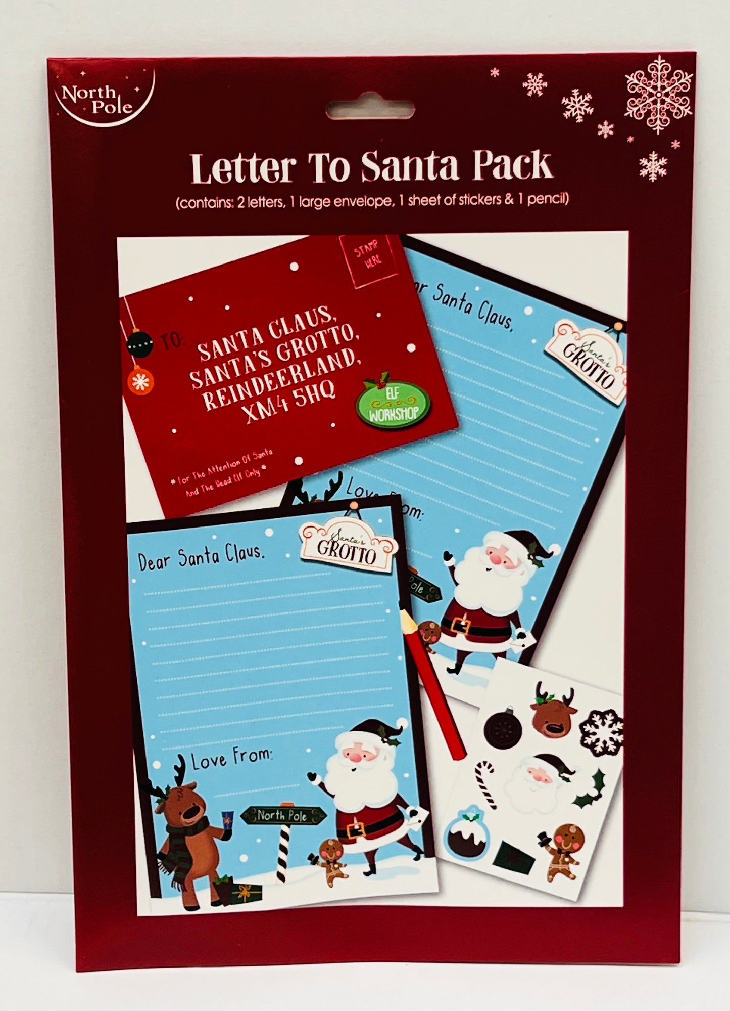 Letter to Santa pack