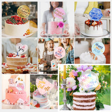 Load image into Gallery viewer, NEW Teckwrap Acrylic Cake Topper
