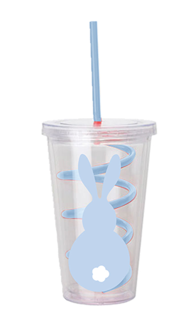 Easter Cup With Spiral Straw