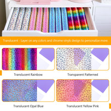 Load image into Gallery viewer, Teckwrap Holographic Mosaic Pattern Permanent Vinyl (Sheets &amp; Rolls)

