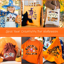 Load image into Gallery viewer, Teckwrap Halloween HTV Sample Pack
