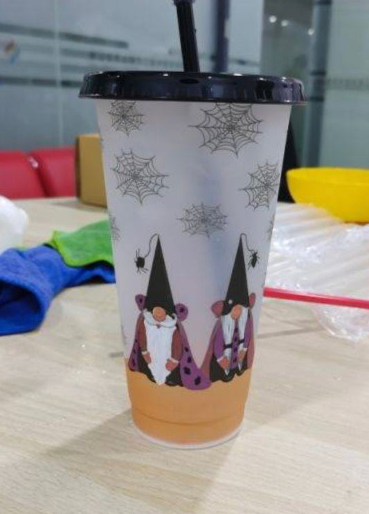 Gonk Halloween colour Changing Cup 24oz designed by RST