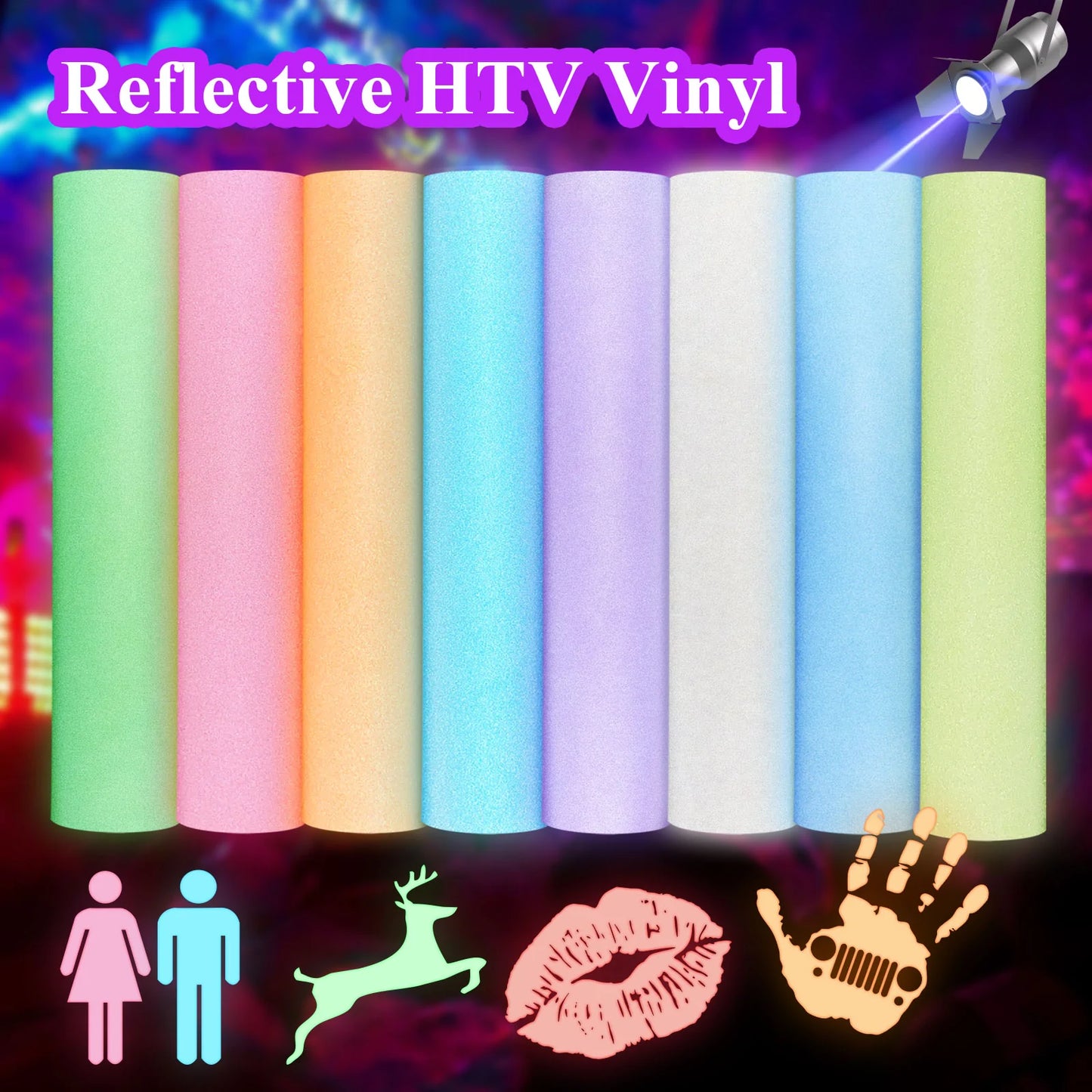 Teckwrap Reflective HTV Heat Transfer Vinyl