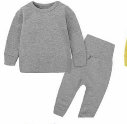 Kids Lounge Sets Grey IN STOCK