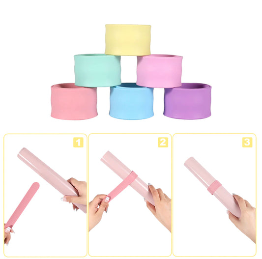 Teckwrap Silicone Slap Bracelets